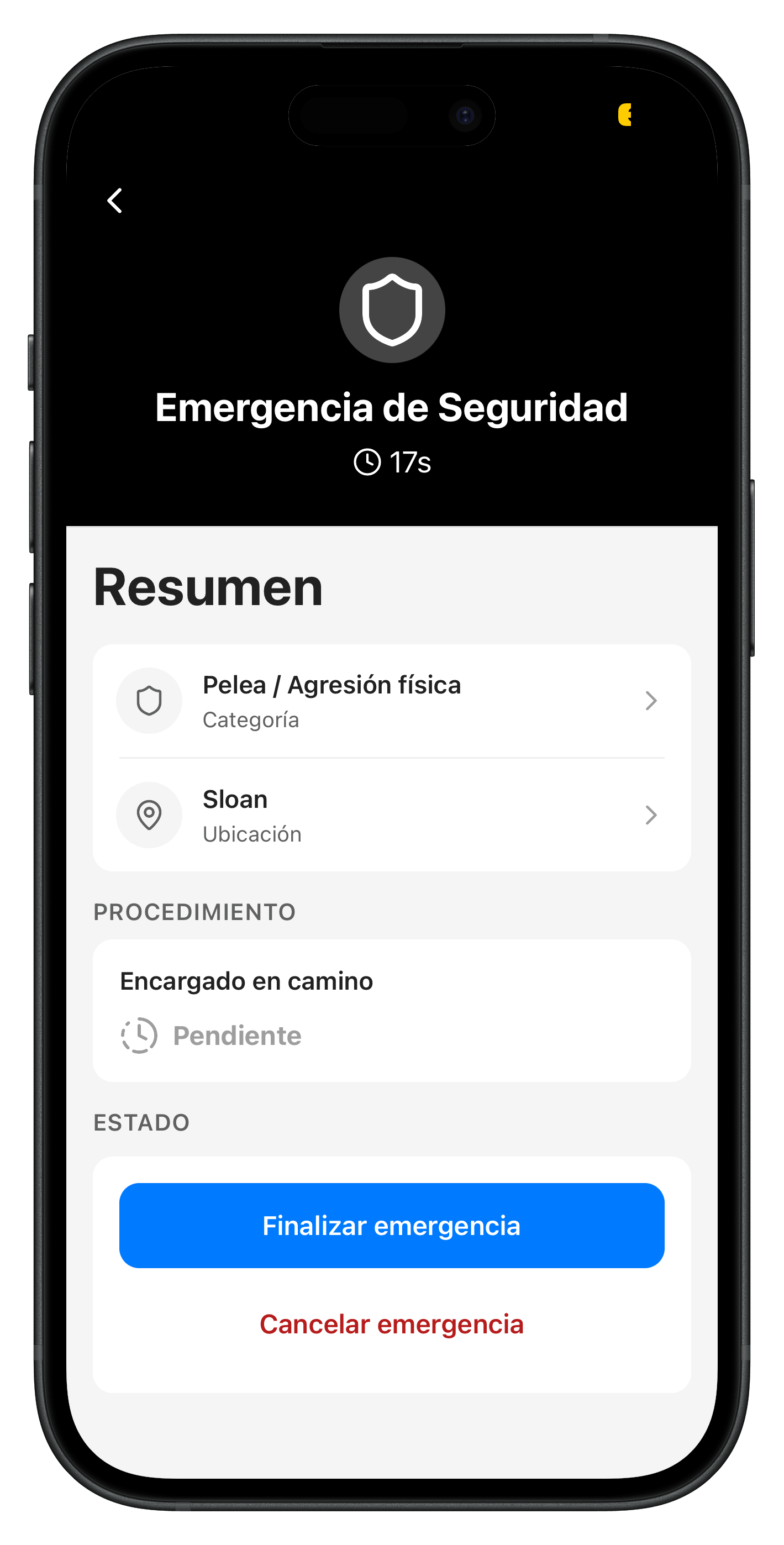 Seguimiento hasta el cierre del incidente